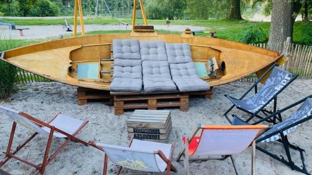 Ferienhaus Vienna Am Kronensee Ostercappeln Ngoại thất bức ảnh